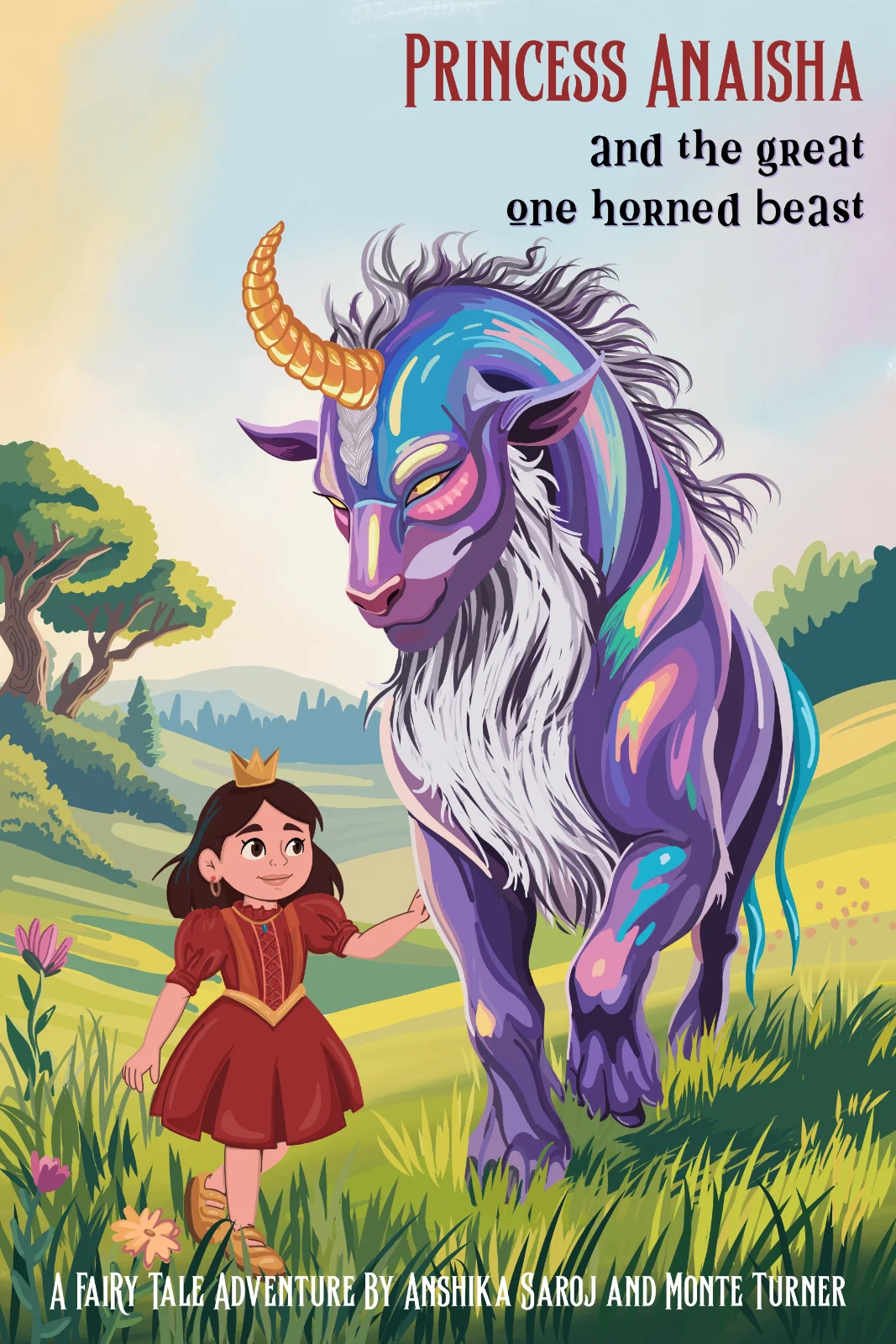 Princess Anaisha and the Great One Horned Beast book cover